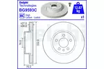 Tarcza hamulcowa DELPHI BG9593C