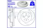 Tarcza hamulcowa DELPHI BG9603C