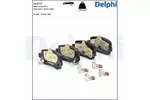 Klocki hamulcowe - komplet DELPHI LP1717 - fot.3