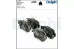 Klocki hamulcowe - komplet DELPHI LP1958 - fot.3