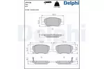 Klocki hamulcowe - komplet DELPHI LP3726