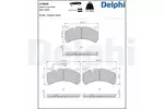 Klocki hamulcowe - komplet DELPHI LP3820
