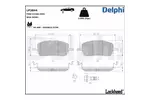Klocki hamulcowe - komplet DELPHI LP3844