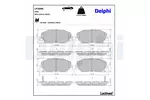 Klocki hamulcowe - komplet DELPHI LP3906