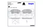 Klocki hamulcowe - komplet DELPHI LP3907