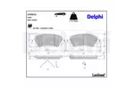 Klocki hamulcowe - komplet DELPHI LP3922