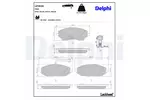 Klocki hamulcowe - komplet DELPHI LP3935