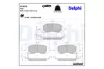 Klocki hamulcowe - komplet DELPHI LP3975