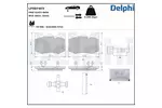 Klocki hamulcowe - komplet DELPHI LP5074EV