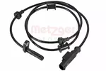 Czujnik prędkości obrotowej koła (ABS lub ESP) METZGER AUTOTEILE 09001610