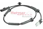 Czujnik prędkości obrotowej koła (ABS lub ESP) METZGER AUTOTEILE 0900220