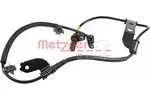 Czujnik prędkości obrotowej koła (ABS lub ESP) METZGER AUTOTEILE 0900229