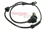 Czujnik prędkości obrotowej koła (ABS lub ESP) METZGER AUTOTEILE 0900289 (Oś przednia)