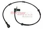 Czujnik prędkości obrotowej koła (ABS lub ESP) METZGER AUTOTEILE 0900785