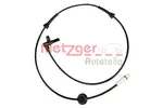 Czujnik prędkości obrotowej koła (ABS lub ESP) METZGER AUTOTEILE 0900444