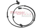 Czujnik prędkości obrotowej koła (ABS lub ESP) METZGER AUTOTEILE 0900806