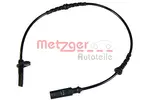 Czujnik prędkości obrotowej koła (ABS lub ESP) METZGER AUTOTEILE 0900515