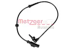 Czujnik prędkości obrotowej koła (ABS lub ESP) METZGER AUTOTEILE 0900537