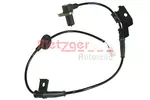 Czujnik prędkości obrotowej koła (ABS lub ESP) METZGER AUTOTEILE 0900584