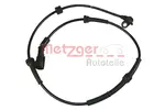Czujnik prędkości obrotowej koła (ABS lub ESP) METZGER AUTOTEILE 0900612