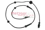 Czujnik prędkości obrotowej koła (ABS lub ESP) METZGER AUTOTEILE 0900659