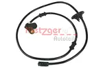 Czujnik prędkości obrotowej koła (ABS lub ESP) METZGER AUTOTEILE 0900664