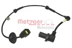 Czujnik prędkości obrotowej koła (ABS lub ESP) METZGER AUTOTEILE 0900698