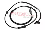 Czujnik prędkości obrotowej koła (ABS lub ESP) METZGER AUTOTEILE 0900712