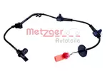 Czujnik prędkości obrotowej koła (ABS lub ESP) METZGER AUTOTEILE 0900721