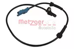 Czujnik prędkości obrotowej koła (ABS lub ESP) METZGER AUTOTEILE 0900780