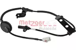 Czujnik prędkości obrotowej koła (ABS lub ESP) METZGER AUTOTEILE 0900812 (Oś tylna strona lewa)