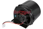 Wentylator wnętrza - dmuchawa METZGER AUTOTEILE 0917802 (Z tyłu)