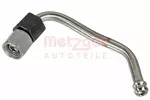 Przewód wysokiego ciśnienia układu wtryskowego METZGER AUTOTEILE 0921002 (Od pompy wysokiego ciżnienia do rozdzielacza paliwa)