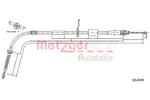 Linka hamulca postojowego METZGER AUTOTEILE 10.4309 (Z tyłu)