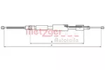 Linka hamulca postojowego METZGER AUTOTEILE 10.4573 (Z tyłu)