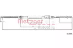 Linka hamulca postojowego METZGER AUTOTEILE 10.6201 (Z tyłu)