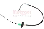 Linka hamulca postojowego METZGER AUTOTEILE 10.4312 (Z przodu)