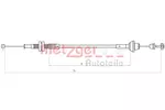 Linka przepustnicy METZGER AUTOTEILE 11.0182