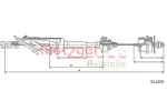 Linka sterowania sprzęgłem METZGER AUTOTEILE 11.2253