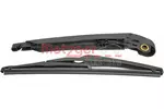 Ramię wycieraczki szyby METZGER AUTOTEILE 2190249 (Z tyłu)
