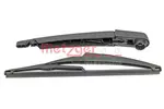 Ramię wycieraczki szyby METZGER AUTOTEILE 2190296 (Z tyłu)