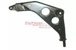 Wahacz zawieszenia koła METZGER AUTOTEILE 58023401 (Oś przednia, z lewej strony)