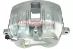 Zacisk hamulcowy METZGER AUTOTEILE 6250438 (Oś przednia, z prawej)