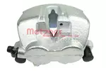 Zacisk hamulcowy METZGER AUTOTEILE 6251108 (Oś przednia, z prawej)