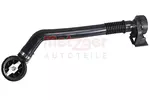 Przewód króćca wlewu oleju METZGER AUTOTEILE 8001109 (Głowica cylindra)