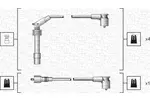 Przewody zapłonowe - zestaw MAGNETI MARELLI 941318111140