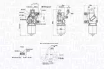 Silnik wycieraczek MAGNETI MARELLI 064300412010 (Z przodu)