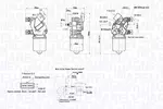 Silnik wycieraczek MAGNETI MARELLI 064360100010