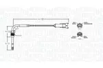 Czujnik temperatury spalin MAGNETI MARELLI 172000231010 - fot.3