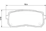 Klocki hamulcowe - komplet MAGNETI MARELLI 363710201725